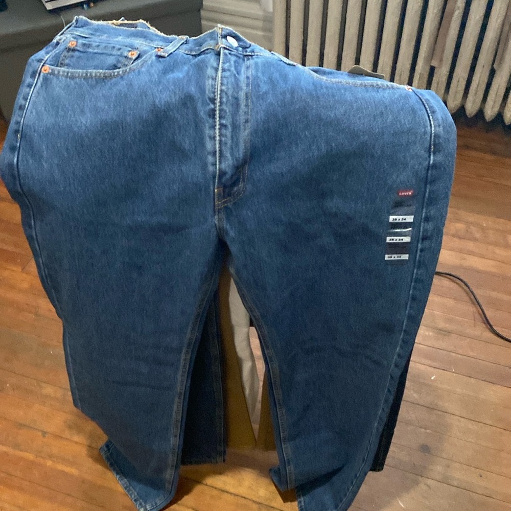 Levi's Relaxed Blue Jeans Classic Comfort